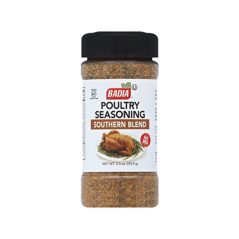 Badia Poultry Seasoning - Southern Blend, 5.5 Oz (Pack of 6)