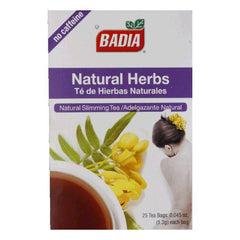 Badia Natural Herbs Tea, 25 ea (Pack of 10)