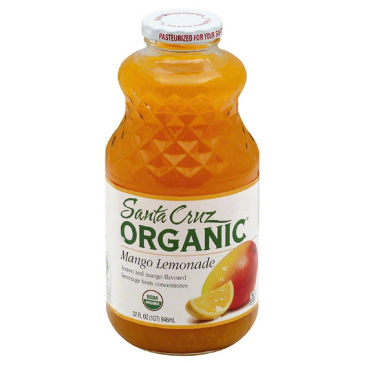Santa Cruz Mango Lemonade Flavored Beverage, 32 Fo (Pack of 12)