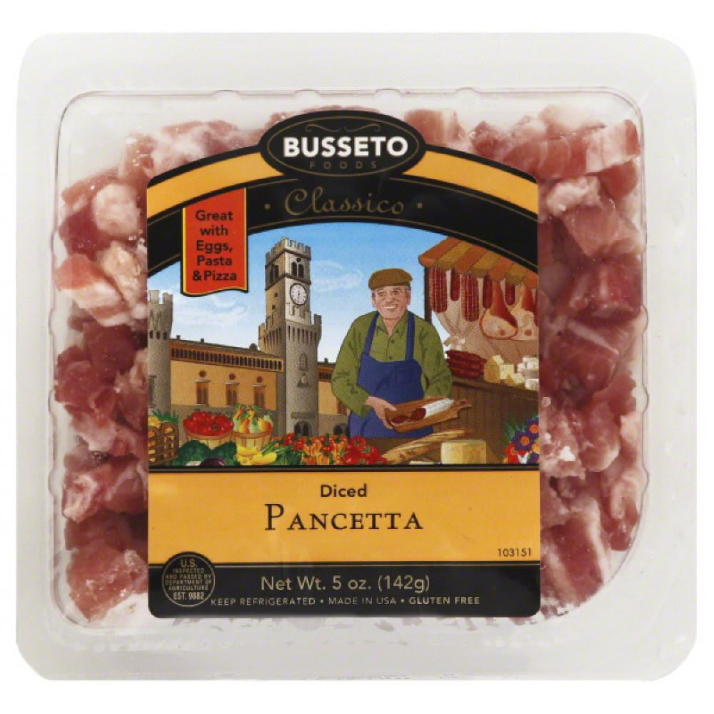 Busseto Diced Pancetta, 5 Oz (Pack of 12)
