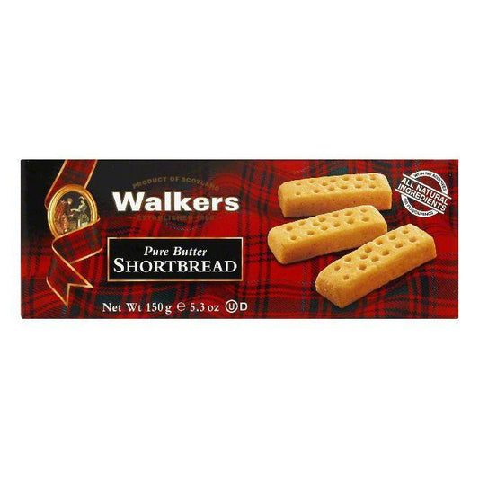 Walkers Shortbread Traditional Fingers, 5.3 OZ (Pack of 12)