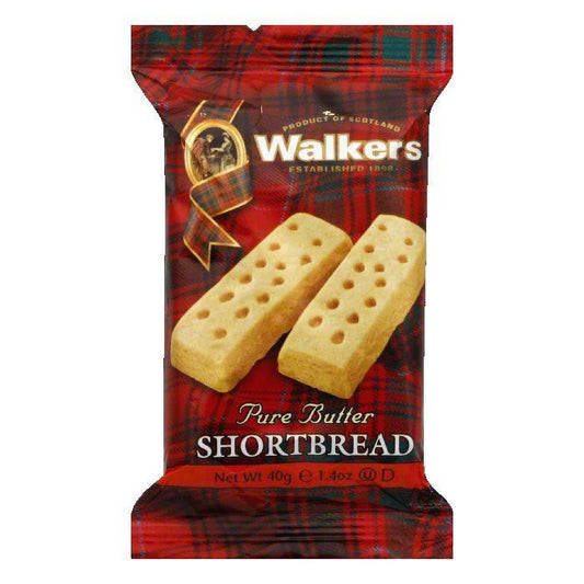 Walkers Shortbread Fingers single serving pack, 1.4 OZ (Pack of 24)