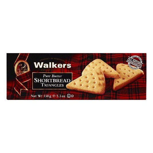 Walkers Triangles Pure Butter Shortbread, 5.3 OZ (Pack of 12)