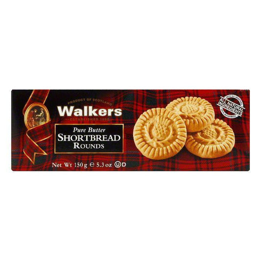 Walkers Shortbread Rounds, 5.3 OZ (Pack of 12)