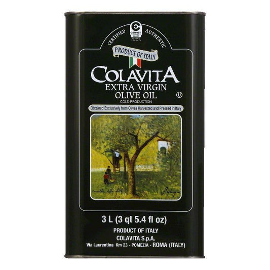 Colavita Extra Virgin Olive Oil, 102 OZ (Pack of 4)