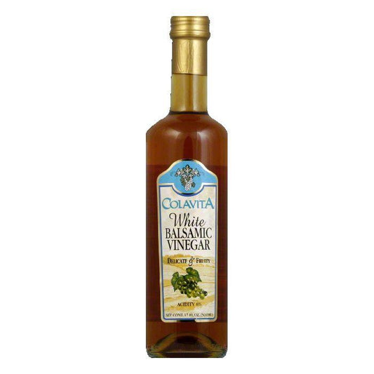 Colavita Vinegar White Balsamic, 16.9 OZ (Pack of 6)