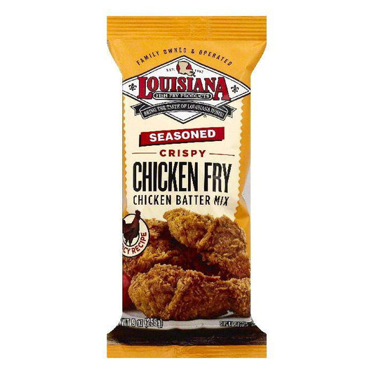 Louisiana Crispy Chicken Fry Seasoned Chicken Batter Mix, 9 OZ (Pack of 12)