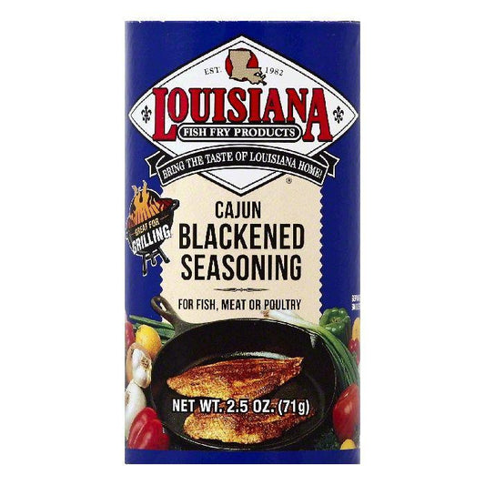 Louisiana Cajun Blackened Seasoning, 2.5 OZ (Pack of 12)
