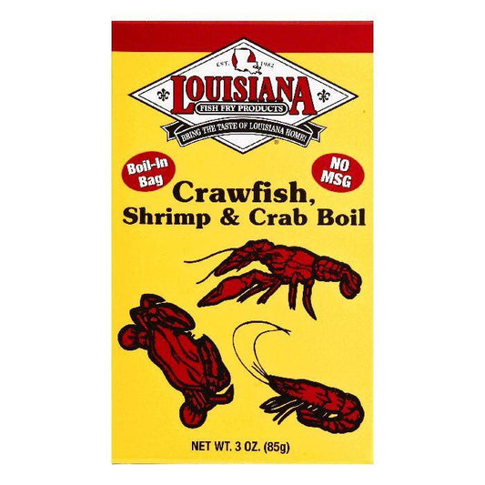 Louisiana Shrimp & Crab Boil Crawfish, 3 OZ (Pack of 12)
