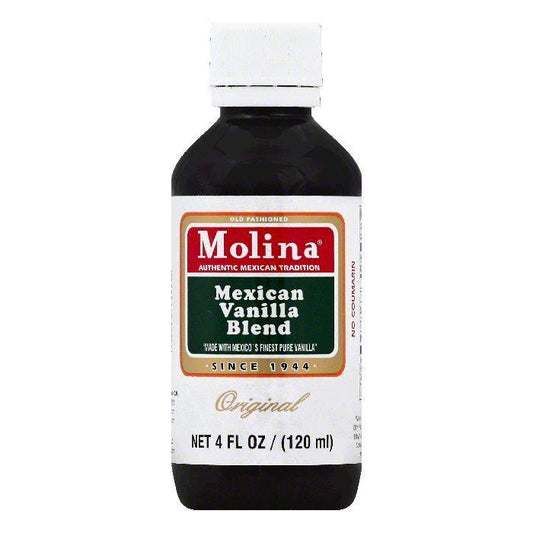 Molina Original Mexican Vanilla Blend, 4 OZ (Pack of 12)