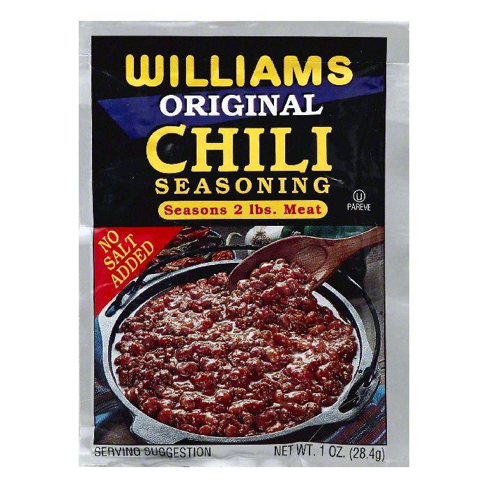 Williams Original Chili Seasoning, 1 OZ (Pack of 24)