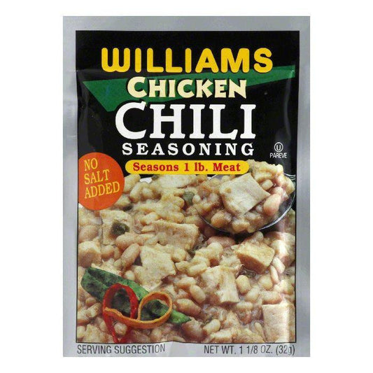 Williams Chili Seasoning White Chicken, 1.125 OZ (Pack of 24)
