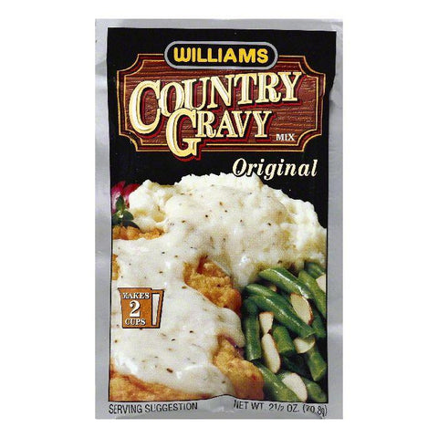 Williams Original Country Gravy Mix, 2.5 OZ (Pack of 12)