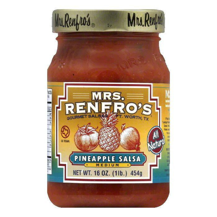 Mrs. Renfro's Pineapple Salsa, 16 OZ (Pack of 6)
