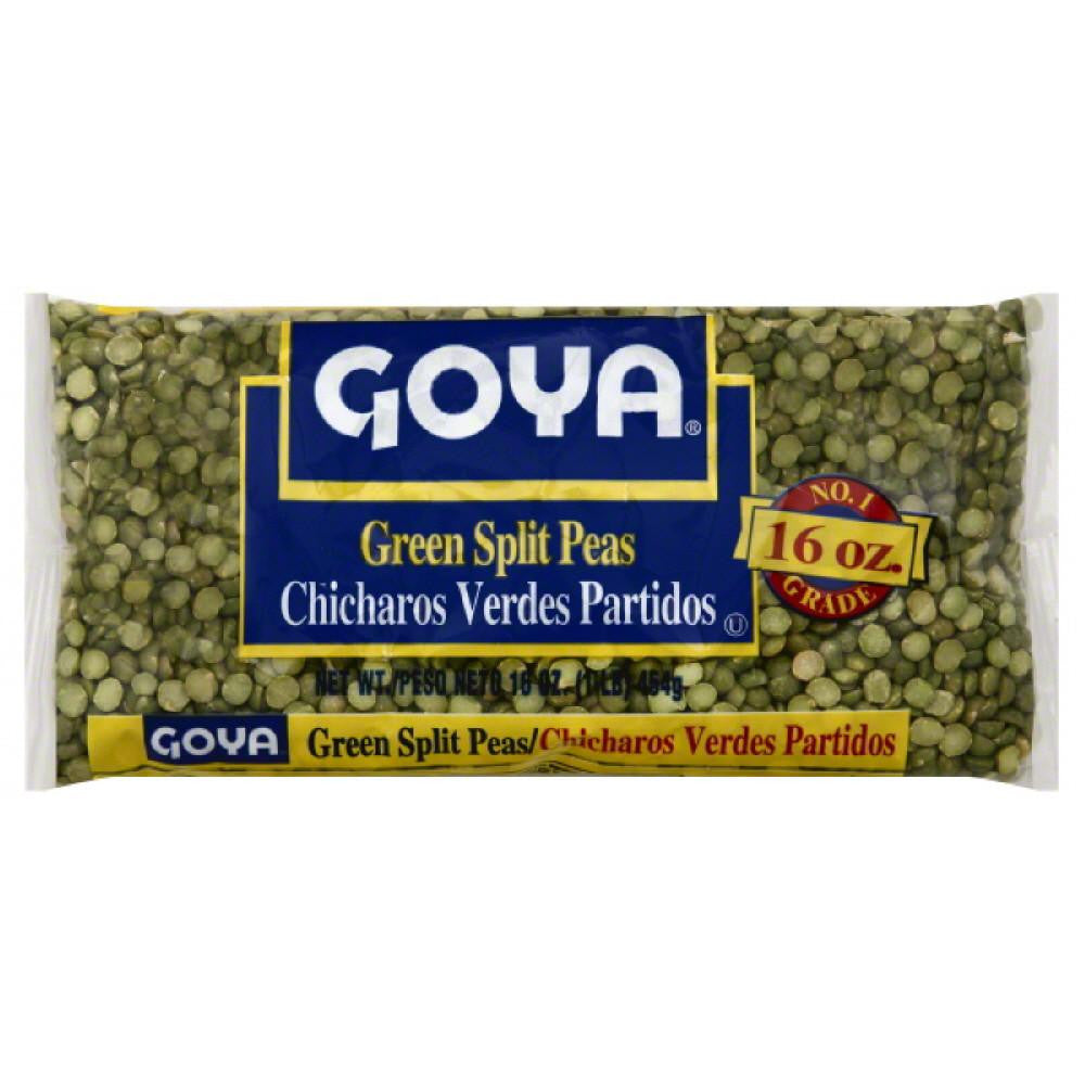 Goya Green Split Peas, 16 Oz (Pack of 24)
