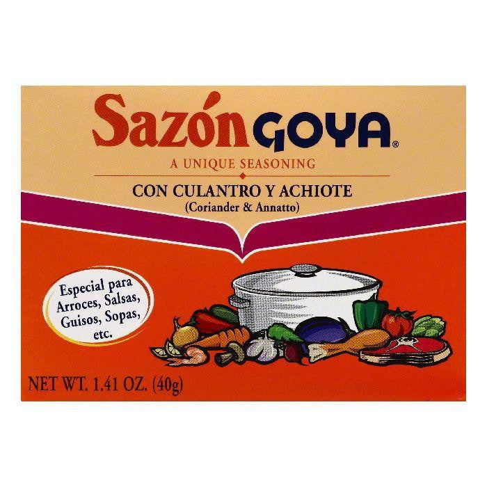 Goya Coriander & Annatto Seasoning, 1.41 OZ (Pack of 36)
