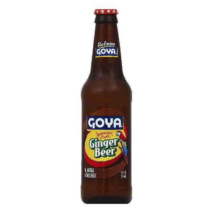 Goya Jamaican Style Ginger Beer, 12 OZ (Pack of 24)