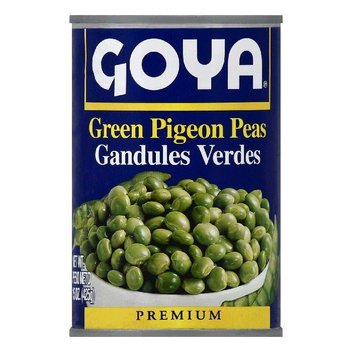 Goya Premium Green Pigeon Peas, 15 OZ (Pack of 24)