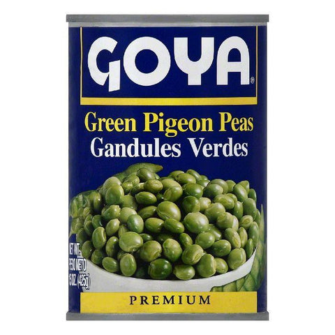 Goya Premium Green Pigeon Peas, 15 OZ (Pack of 24)