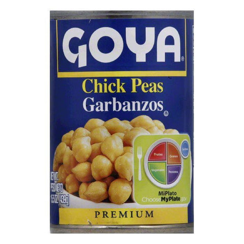 Goya Chick Peas, 15.5 OZ (Pack of 24)