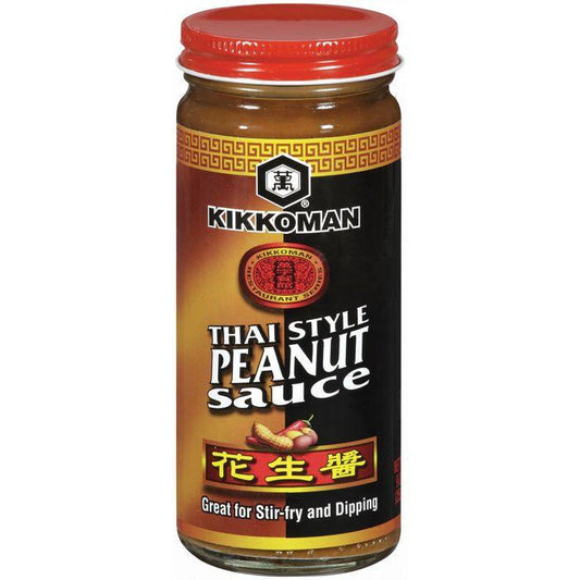 Kikkoman Thai Style Peanut Sauce 9 OZ (Pack of 6)