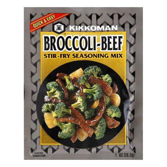 Kikkoman Broccoli Beef Seasoning Mix, 1 OZ (Pack of 12)