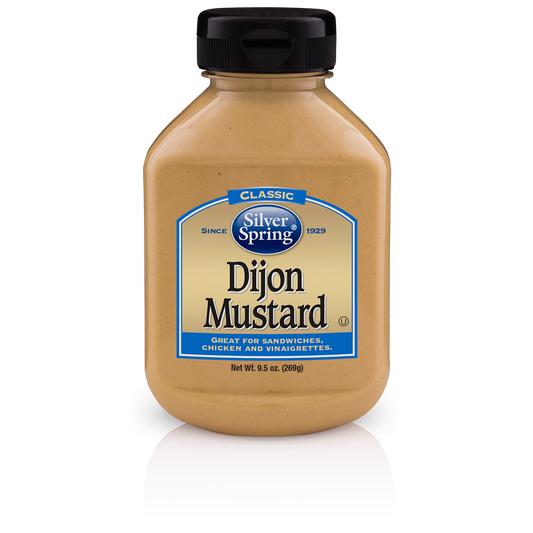 Silver Springs Mustard Dijon, 9.5 OZ (Pack of 9)