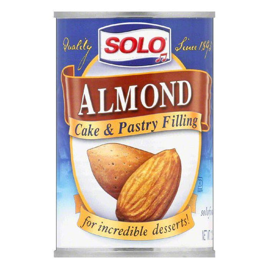 Solo Almond Filling, 12.5 OZ (Pack of 6)