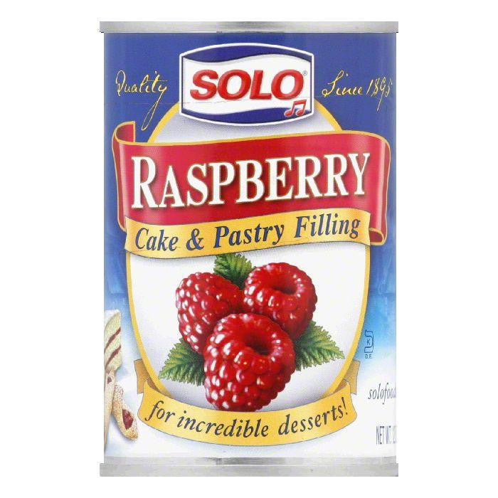 Solo Filling Raspberry, 12 OZ (Pack of 6)