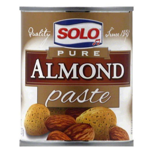 Solo Almond Paste, 8 OZ (Pack of 12)