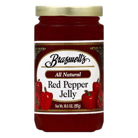 Braswells Red Pepper Jelly, 10.5 OZ (Pack of 6)