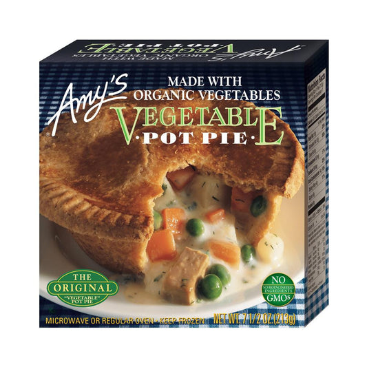 Amy's Kitchen Vegetable Pot Pie, 7.5 Oz (Pack of 12)