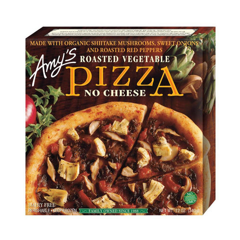 Amy's Kitchen Roasted Vegetable Pizza, 12 Oz (Pack of 8)