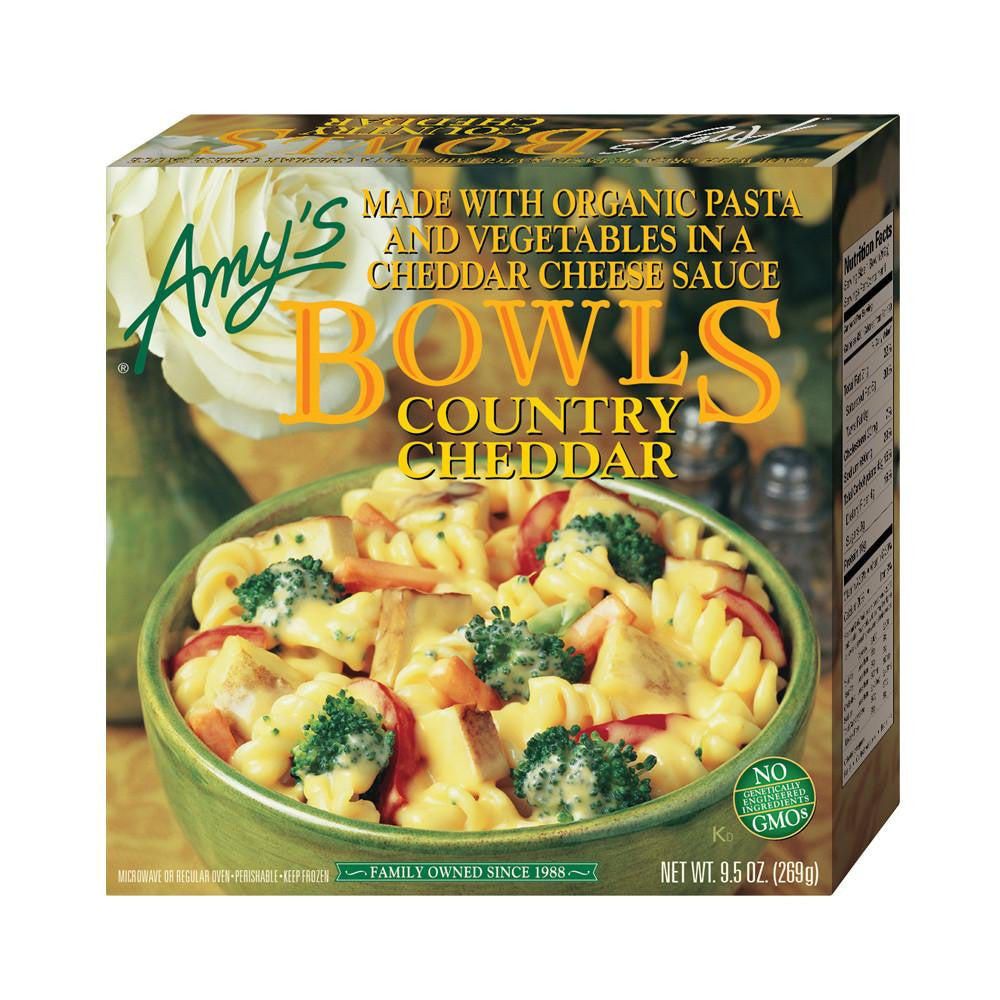 Amy's Kitchen Country Cheddar Bowl, 9.5 Oz (Pack of 12)