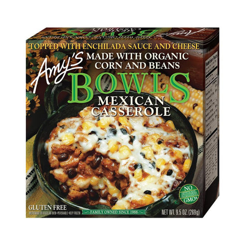 Amy's Kitchen Mexican Casserole Bowl, 9.5 Oz (Pack of 12)
