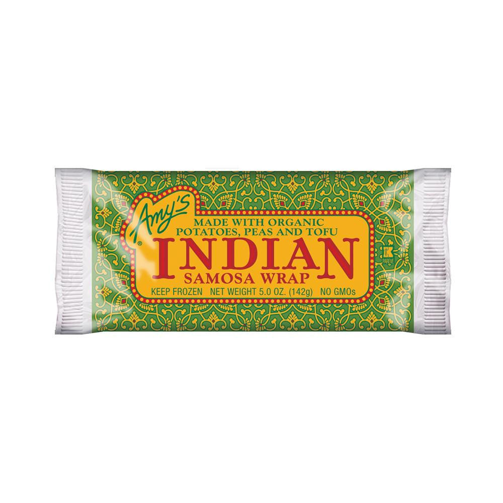 Amy's Kitchen Indian Samosa Wrap, 5 Oz (Pack of 12)