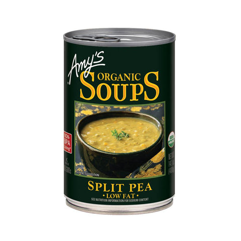 Amy's Kitchen Organic Split Pea Soup, 14.1 Oz (Pack of 12)