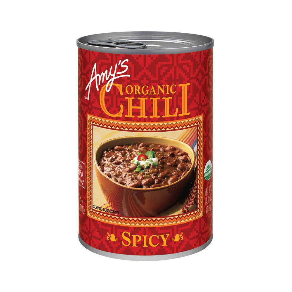 Amy's Kitchen Organic Spicy Chili, 14.7 Oz (Pack of 12)