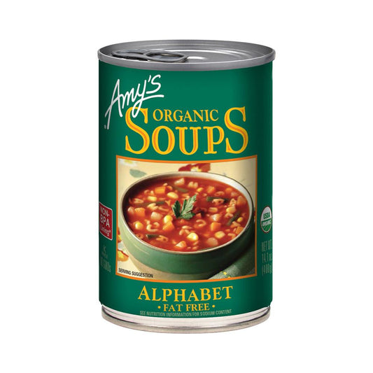 Amy's Kitchen Organic Alphabet Soup, 14.1 Oz (Pack of 12)