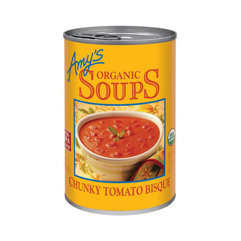 Amy's Kitchen Organic Chunky Tomato Bisque, 14.5 Oz (Pack of 12)