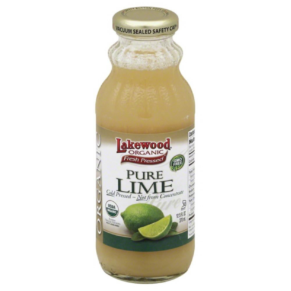 Lakewood Organic Pure Lime, 12.5 Fo (Pack of 12)