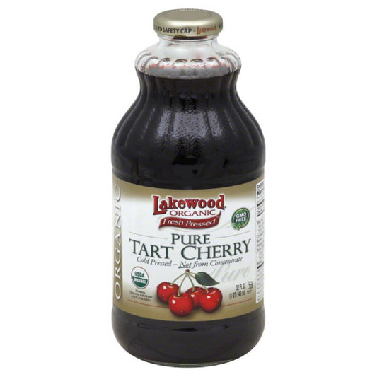 Lakewood Pure Tart Cherry 100% Juice, 32 Fo (Pack of 6)