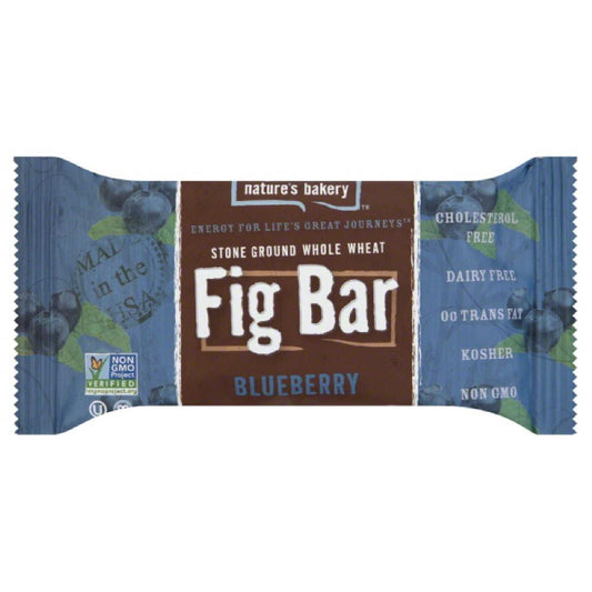 Natures Bakery Blueberry Fig Bar Twin Pack, 2 Oz (Pack of 12)