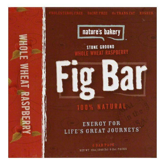 Natures Bakery Whole Wheat Raspberry Fig Bar, 12 Oz (Pack of 6)