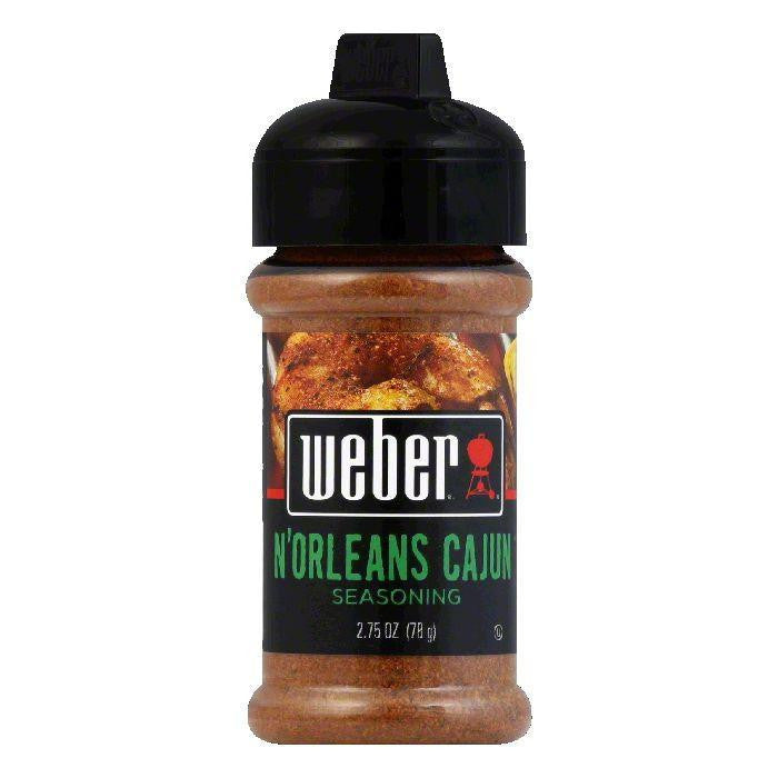 Weber Grill Seasoning Norleans Cajun, 2.75 OZ (Pack of 6)
