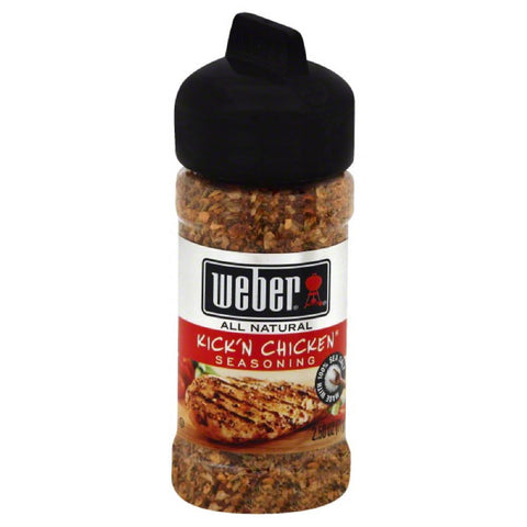 Weber Kick'n Chicken Seasoning, 2.5 Oz (Pack of 6)