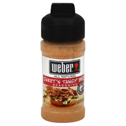 Weber Sweet'n Tangy Seasoning, 3 Oz (Pack of 6)