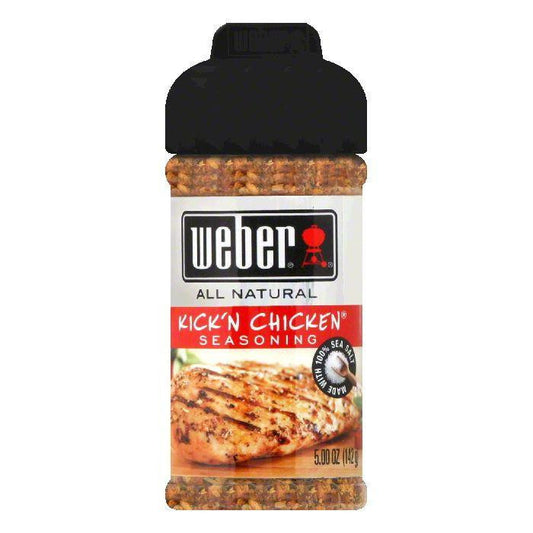 Weber Grill Seasoning Kickn Chicken, 5.5 OZ (Pack of 6)