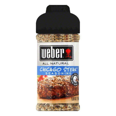 Weber Grill Seasoning Chicago Steak, 6 OZ (Pack of 6)
