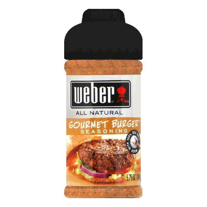 Weber Grill Seasoning Gourmet Burger, 6 OZ (Pack of 6)
